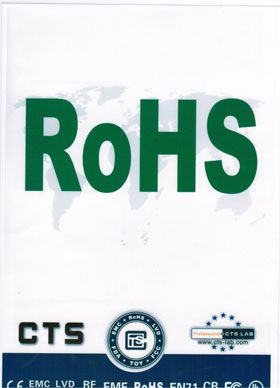 ROHS certificate of Shanghai Motech M&E Co., Ltd. – certificate photo, supplier certificates section