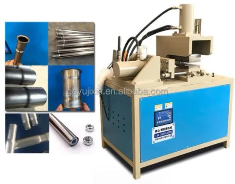 Tube Hitting Machine Two Station Hit Pipe Tube End Forming Crimping Reducing Expanding ...