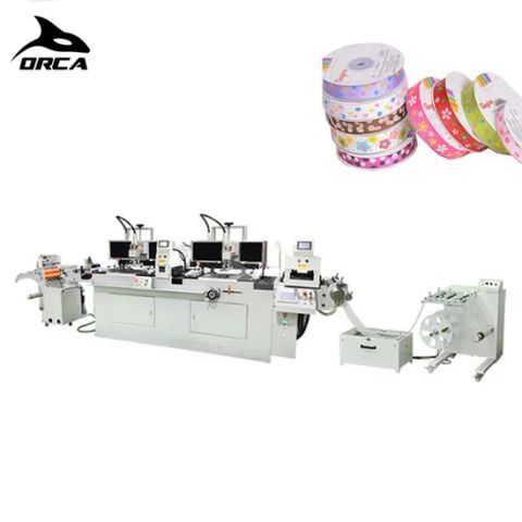 Automatic Roll to Roll Screen Printing Machine for Heat Transfers Label ...