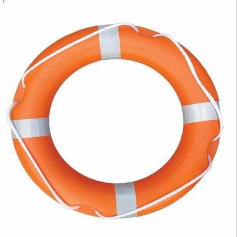 Red Poly Ethylene IRS Approved Lifebuoy, Round Color RED Shape ROUND ...