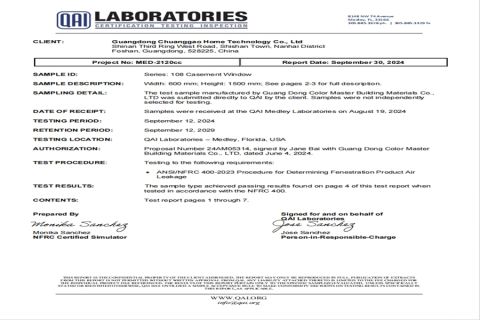 Certificate 8 certificate from Foshan Starveil Building Materials Technology Co., Ltd.