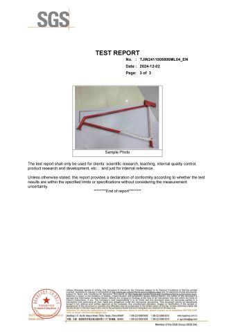 TEST REPORT certificate of Shandong Huayou Steel Co., Ltd. – certificate photo, supplier certificates section