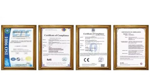 certificate certificate from Liaocheng Jinruida Electronic Technology Co., Ltd