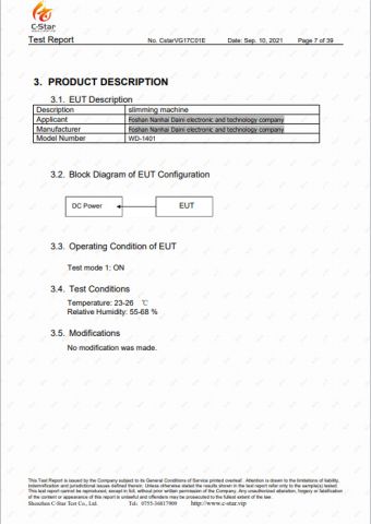 CE certificate for Europe standard 7 certificate from Foshan City DaiNi Electronic Technology Co., Ltd.