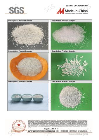 SGS certificate of Henan Brilliant Biotech Co., Ltd. – certificate photo, supplier certificates section