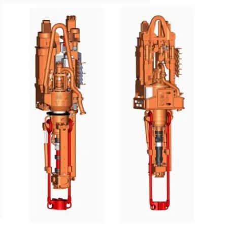 Top Drive Rig Small Rig TDS Dq40 300 Ton Top Drive with Variable Frequency Drive for Max 4000m ...