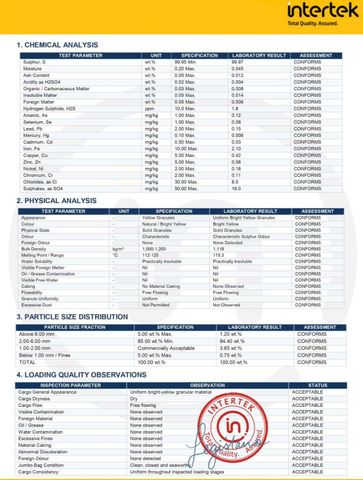 SOMO certificate from Grand Standard Trading