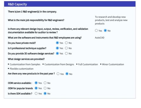 R&D capabilities certificate from Treveko(Shandong)Environmental Protection Technology Development Co., Ltd