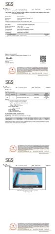 FDA Certificate certificate from Huzhou Raylane New Materials Co., Ltd