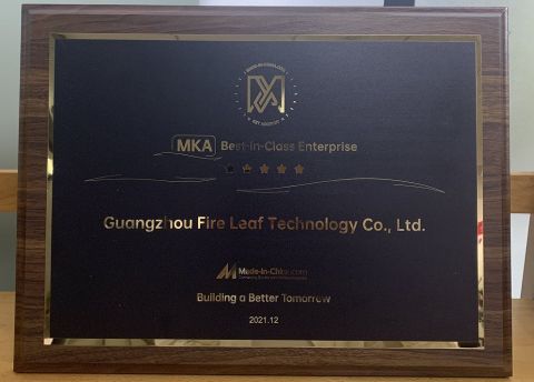 MKA certificate from Guangzhou Fire Leaf Technology Co., Ltd.