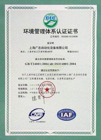 EN ISO 11118 certificate from Glzon