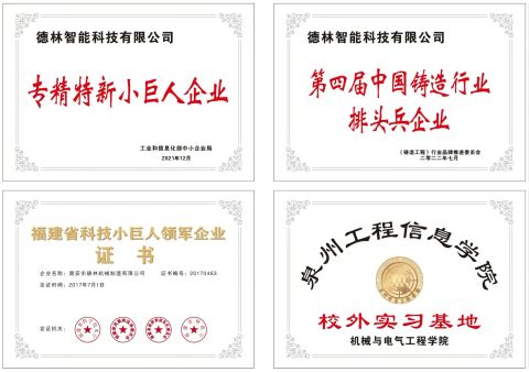 Domestic Certificate certificate of Delin Intelligent Technology Co., Ltd. – certificate photo, supplier certificates section