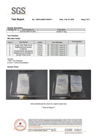 SGS Testing Certificate certificate from Shandong Rui Haisen International Trade Co., Ltd.