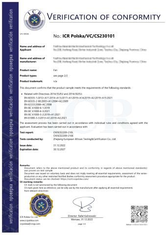 CE certificate from Qingdao Shing Auto Parts Co., Ltd.