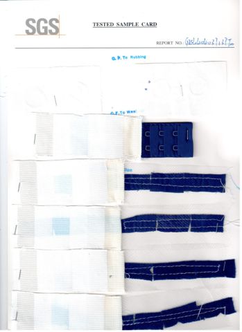 SGS for H & E Tape certificate from Foshan Casland Garments Co., Ltd.
