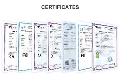 Certifications certificate from Shengzhou Thigo Motor Factory