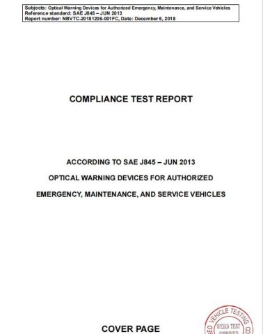 SAE certificate from Foshan Xingyuan Auto Accessories Co., Ltd.