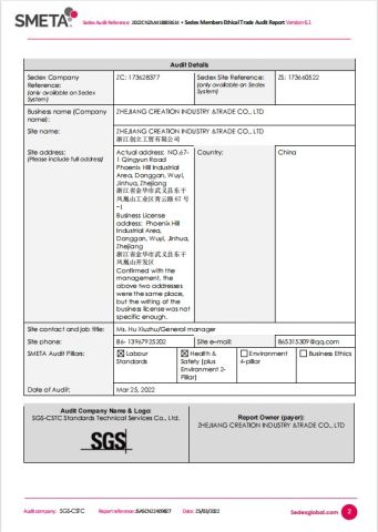 SEDEX certificate from Plant Fun ( Xiamen) Co., Ltd.