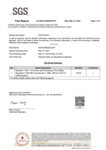 BSMI certificate from Foshan Hanse Industrial Co., Ltd.