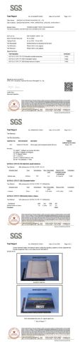 FDA Certificate for Paper Frozen Shrimp Box certificate from Qingdao Vistapak Packaging Co., Ltd.