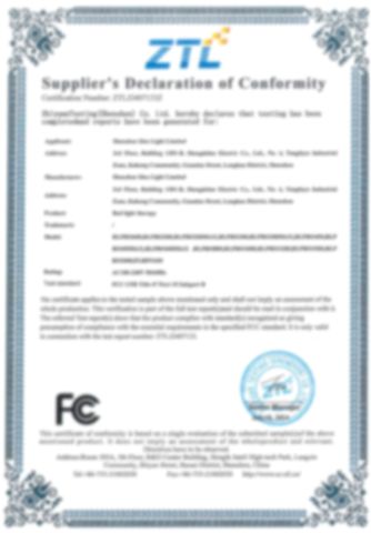 FCC certificate from Shenzhen Creek Technology Co., Ltd.