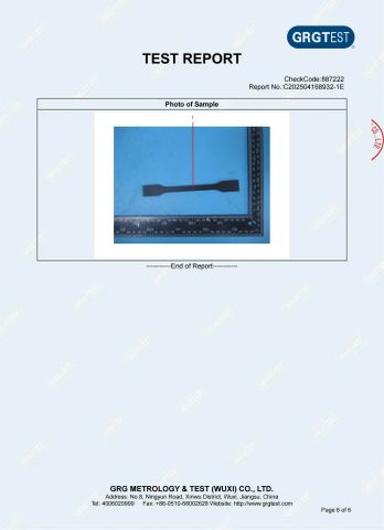 7 certificate from Jiangsu Demine New Material Co., Ltd.