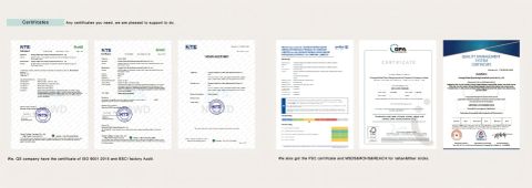 Certificates certificate of Zibo J and Y Home Art and Craft Co., Ltd. – certificate photo, supplier certificates section