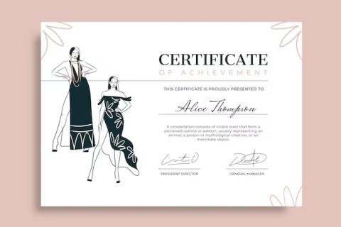 Design Certificate certificate from Guangzhou Hanguang Fashion Co., Ltd