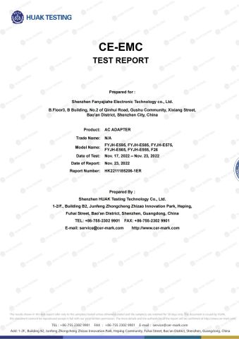 CE certificate of Shenzhen Shangyi Jinggong Technology Co., Ltd. – certificate photo, supplier certificates section
