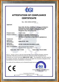 Our certificates certificate of Henan Lynsource Machinery Equipment Co., Ltd. – certificate photo, supplier certificates section
