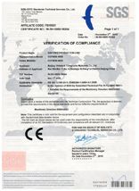Certificate of CE certificate from Vidatech Composite Materials Co., Ltd.