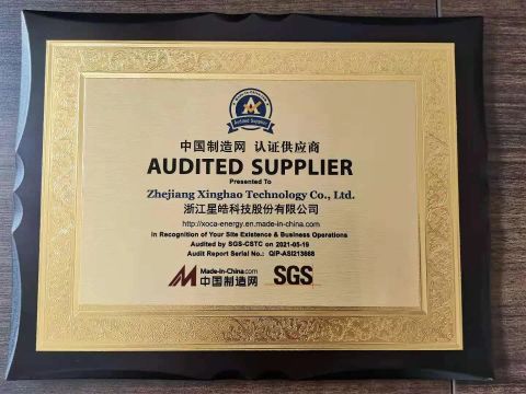 SGS report certificate from Zhejiang Xinghao Technology Co., Ltd.
