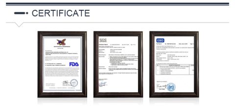 Certificates certificate from JINAN ROYALTOP IMP&EXP CO., LTD.