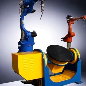Customizable 2-Axis Industrial Robot Welding Positioner for Precise ...