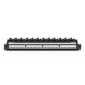 CAT6 FTP Network Blank Patch Panel with Back Bar, 1u 24 Port Type IDF ...
