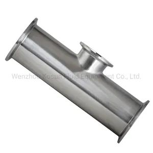 Stainless Steel Pipe Fittings Clamp Tee HS Code 730729 Model NO. KSPFT ...