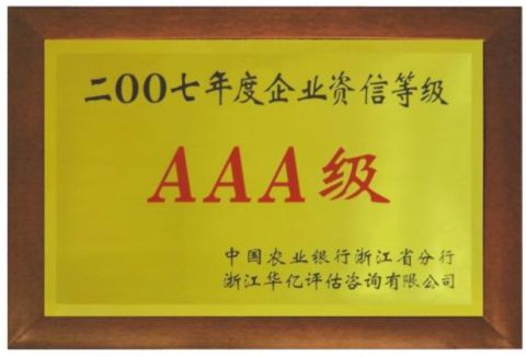 reward of creditable company certificate of ZHEJIANG MENCROWN VALVE CO., LTD. – certificate photo, supplier certificates section