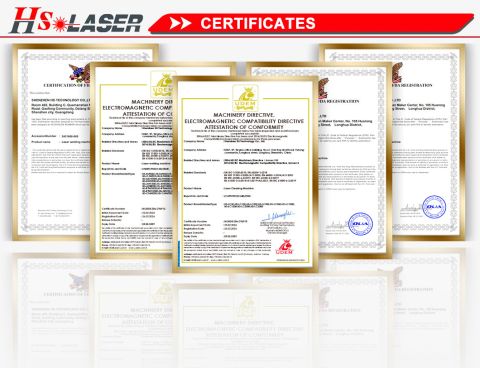 Certificates certificate from SHENZHEN HS TECHNOLOGY CO., LTD