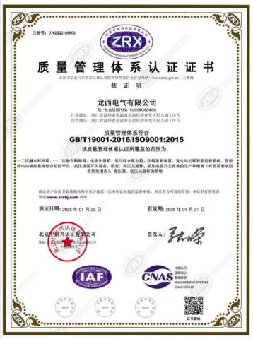 Certificates certificate from Wenzhou Longqi Import and Export Co., Ltd.