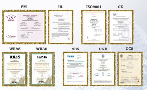 Other Certificates certificate from SINCO FIRE AND SECURITY CO., LIMITED
