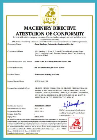 ISO9001 certificate from Shenzhen Full Depth Technology Co., Ltd.