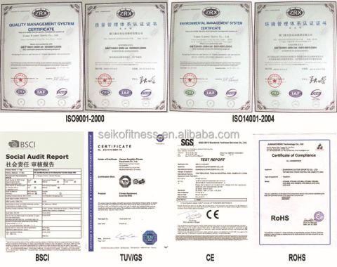 ISO certificate of Eterne (Tianjin) Sports Equipment Co., Ltd. – certificate photo, supplier certificates section