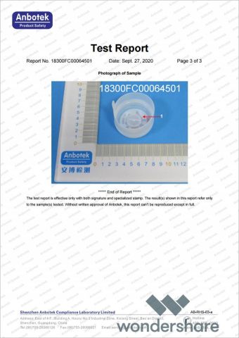 FDA for CAP04 certificate of Shenzhen ES AQUA Machinery Co., Ltd. – certificate photo, supplier certificates section
