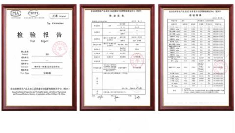 authoritative test report certificate from Shenzhen Lingmaoshuo Technology Co., Ltd.