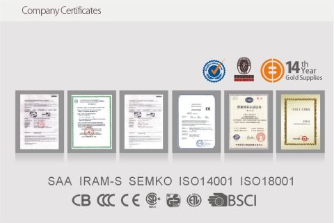 ISO Certificate certificate from VILLE INDUSTRY CO., LIMITED