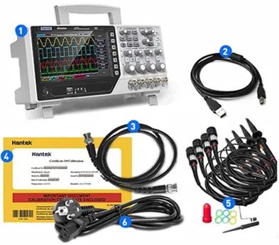 Hantek Dso4104C 4 CH Digital Oscilloscope with 1CH Arbitrary Function ...