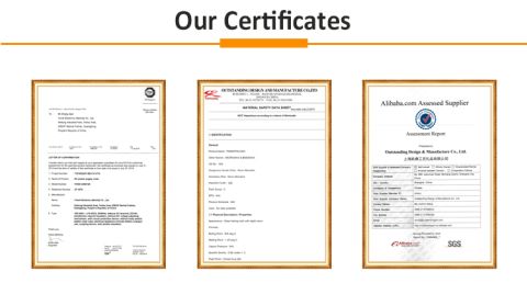 Outstanding Certificate certificate from Outstanding Design & Manufacture Co., Ltd.