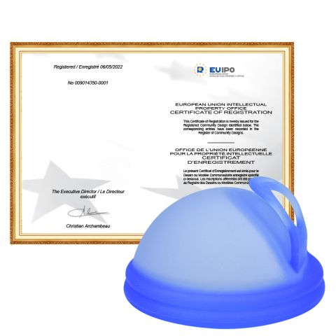European patent certificate from Shaanxi Xinrui International Trade Co., Ltd.