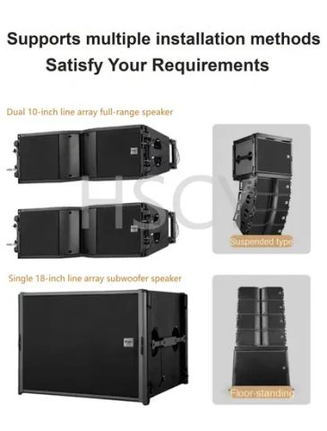 dual 10 Inch 2 Way Passive Line Array Professional Line Array High ...