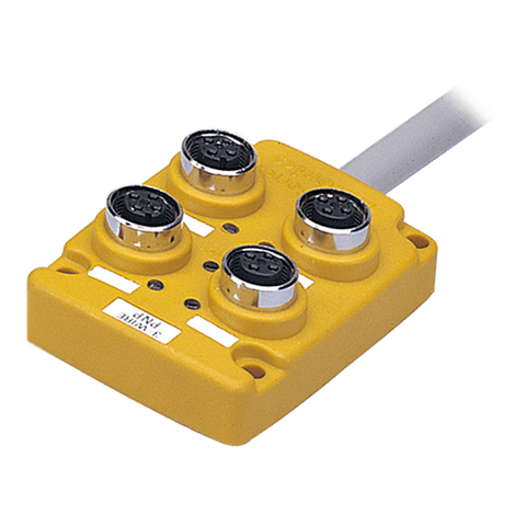 Autonics M12 4-Pin Connector Cable Type Sensor Distribution Box PT ...
